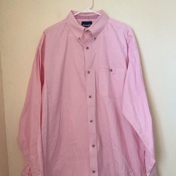 Wrangler Tough Enough To Wear Pink Shirt